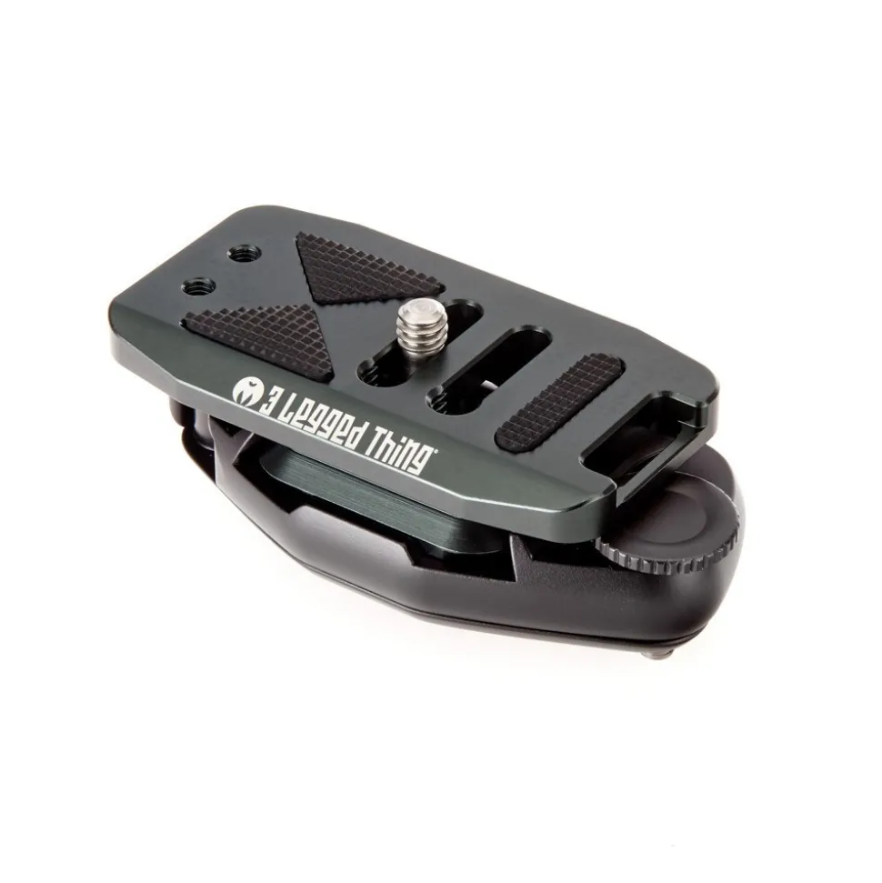 3 Legged Thing Ellie 70mm Base Plate Grey Peak Design & ARCA-Swiss