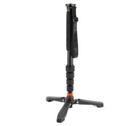 3 Legged Thing Taylor 2.0 Monopod w/Docz2 Foot Stabiliser Kit Darkness