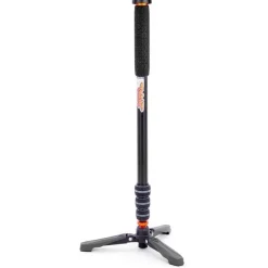 3 Legged Thing Trent 2.0 Monopod Grey with Docz2 Foot Stabiliser