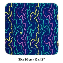 3 Legged Thing Wrapz 12x12 Small Adhesive Reusable Wrap Bus Seat Blue