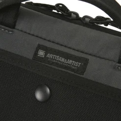 Artisan&Artist Black & Red Neck Strap Ring Type L900 x W20mm