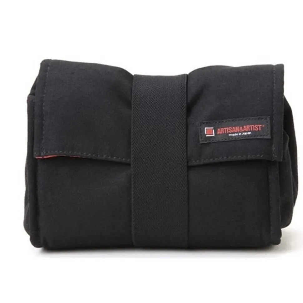 Artisan&Artist Black & Red Neck Strap Ring Type L900 x W20mm