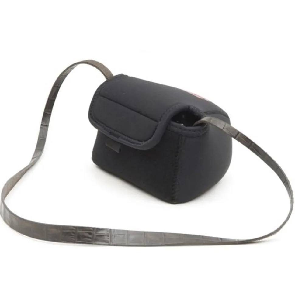 Artisan&Artist Black & Red Neck Strap Ring Type L900 x W20mm