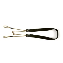 Artisan&Artist Black & Red Neck Strap Ring Type L900 x W20mm