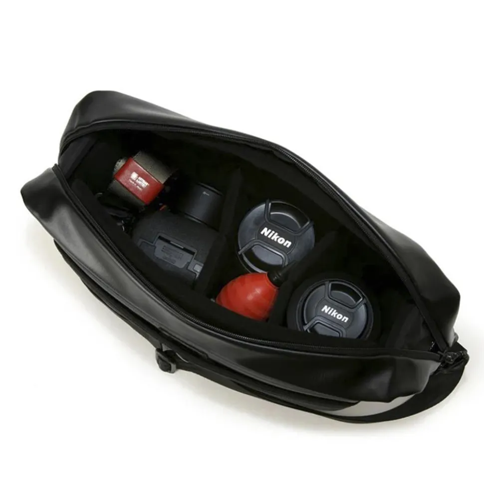 Artisan&Artist Black & Red Neck Strap Ring Type L900 x W20mm