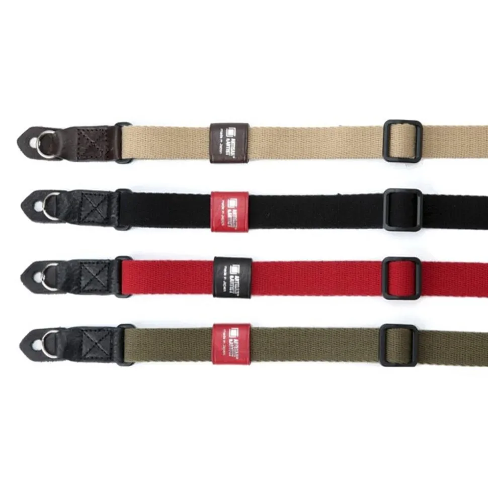 Artisan&Artist Kakhi Adjustable Neck Strap Slim Ring Type W20mm