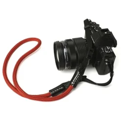 Artisan&Artist Red Silk Camera Strap