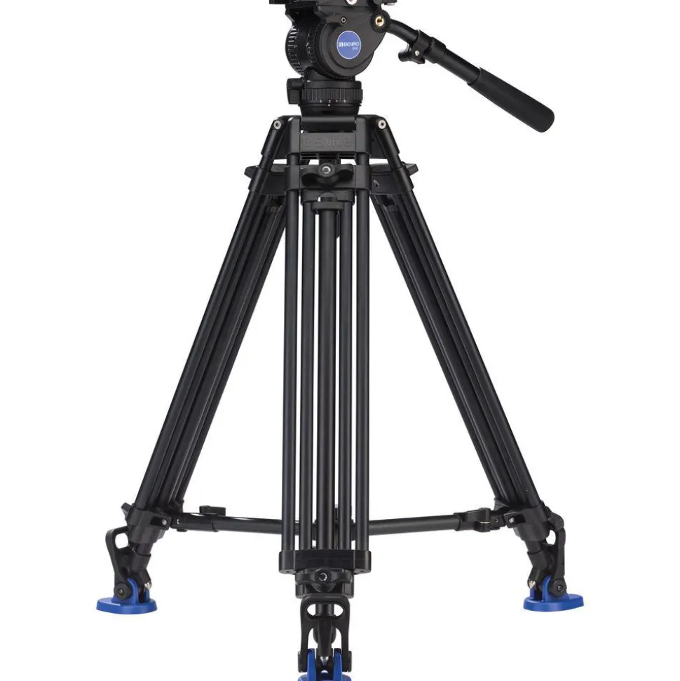 Benro Aluminium Twin Leg Video Tripod with BV8 Fluid Head Kit