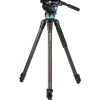 Benro C373F Carbon Fibre Video Kit S8PRO Head with 75mm Half Ball