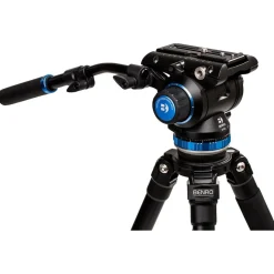 Benro C373F Carbon Fibre Video Kit S8PRO Head with 75mm Half Ball