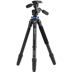 Benro Mach3 Series 2 4-Section Aluminium Tripod with 3-Way Head Kit