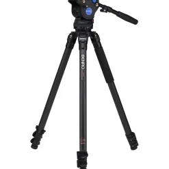 Benro Series 3 Carbon Fibre Single Leg Video Tripod and BV4 Fluid Head Kit