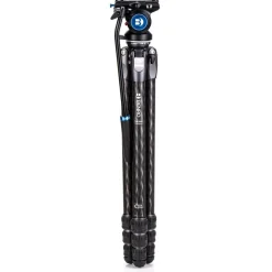 Benro Tortoise 34CLV Carbon Fibre Tripod With S4PRO Video Head Kit