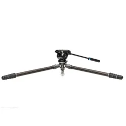 Benro Tortoise 24CLV Carbon Fibre Tripod With S4PRO Video Head Kit