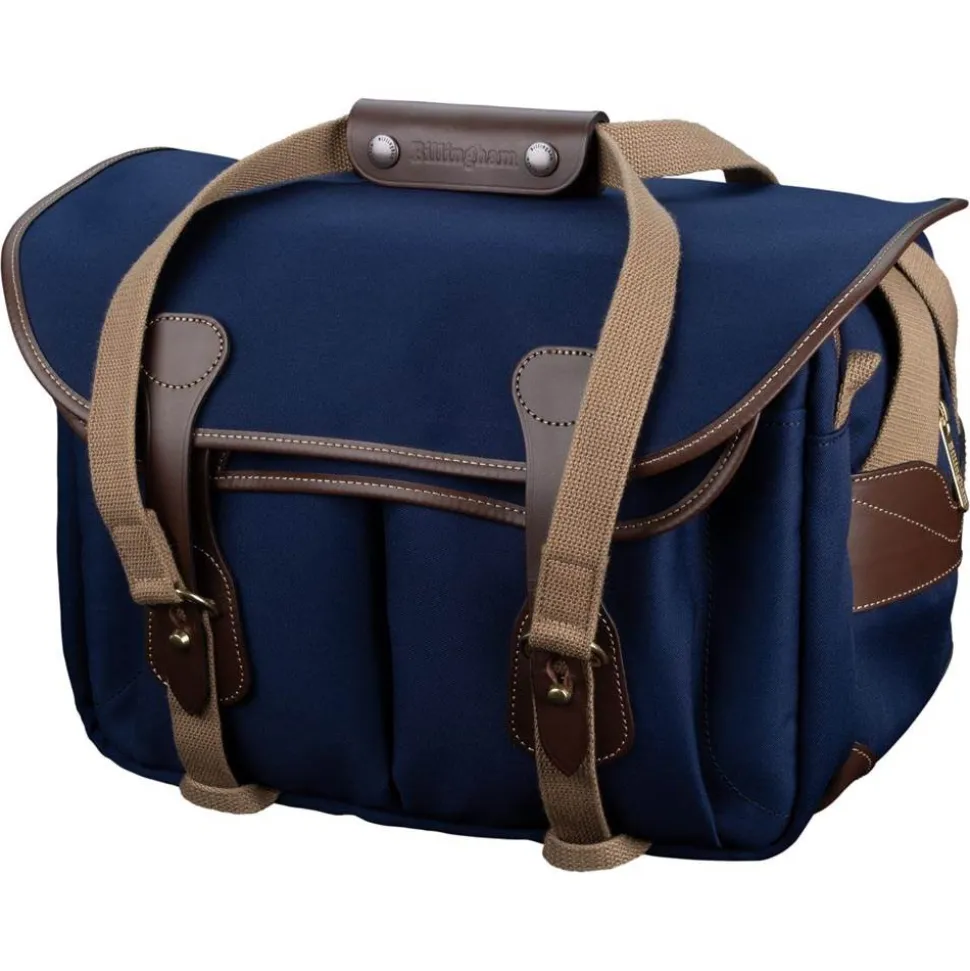 Billingham 335 MKII Shoulder Bag Navy/ Chocolate