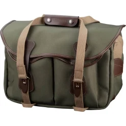 Billingham 335 MKII Shoulder Bag Sage Fibrenyte/ Chocolate