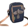 Billingham Airline Stowaway Navy/Chocolate