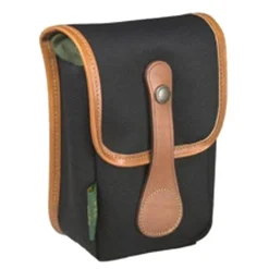 Billingham AVEA 5 Black Canvas/Tan Pocket