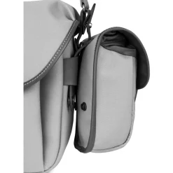 Billingham AVEA 8 Black Canvas/Tan Pocket