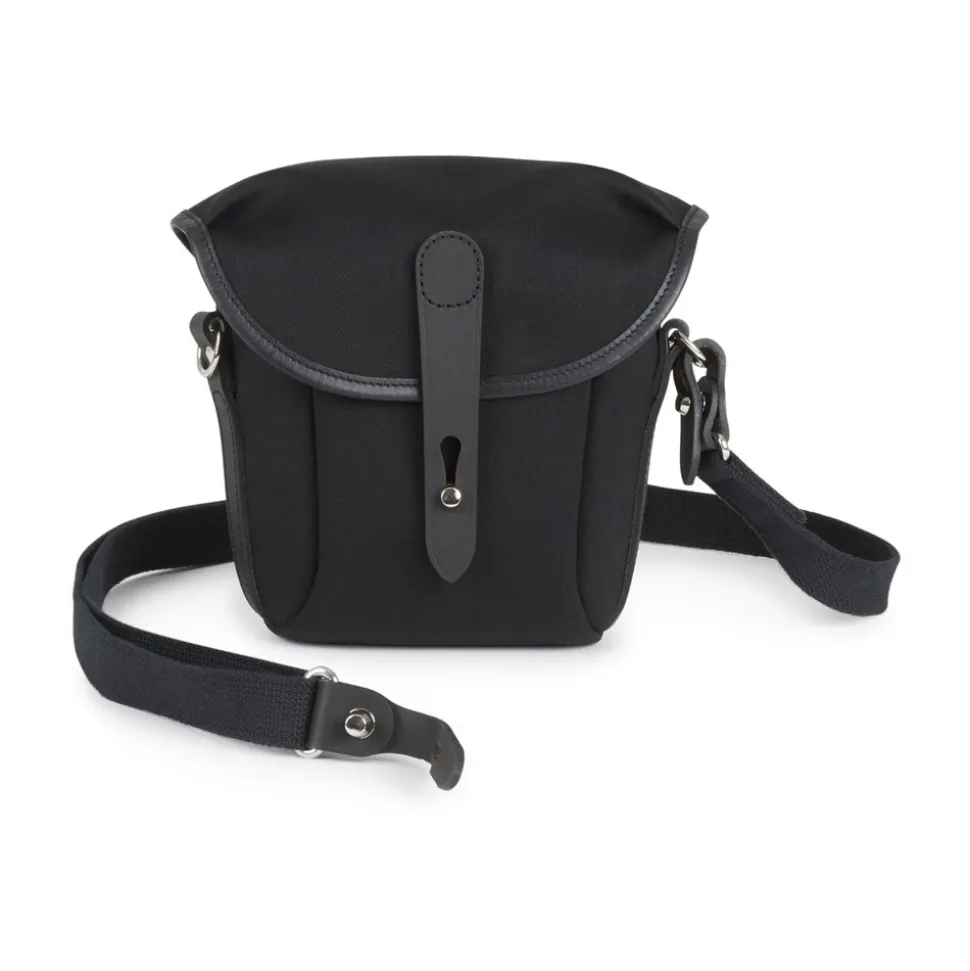 Billingham Galbin 8 Binocular Case - Black Canvas/Black Park Cameras