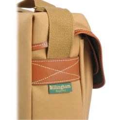 Billingham Hadley Large Shoulder Bag - Khaki Canvas/Tan