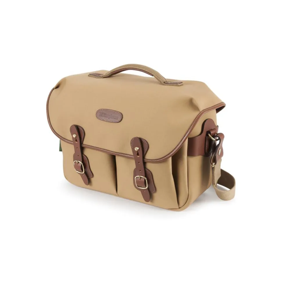 Billingham Hadley One Shoulder Bag - Khaki Canvas/Tan