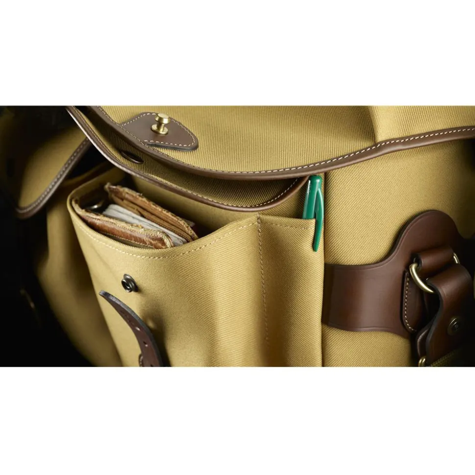 Billingham Hadley One Shoulder Bag - Khaki FibreNyte/Chocolate