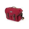 Billingham Hadley One Shoulder Bag - Burgundy Canvas/Chocolate