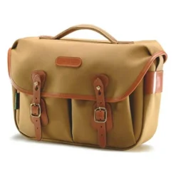 Billingham Hadley Pro Shoulder Bag - Khaki Canvas/Tan