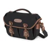 Billingham Hadley Small Pro Shoulder Bag - Black Canvas/Tan