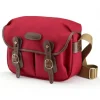 Billingham Hadley Small Shoulder Bag - Burgundy Canvas/Chocolate