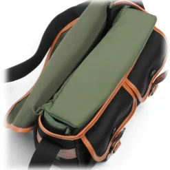 Billingham Hadley Small Shoulder Bag - Black Canvas/Tan