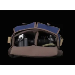 Billingham Hadley Small Shoulder Bag - Khaki FibreNyte/Chocolate