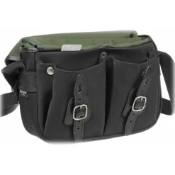 Billingham Hadley Small Shoulder Bag - Black FibreNyte/Black