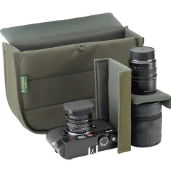 Billingham Hadley Small Shoulder Bag - Khaki FibreNyte/Chocolate