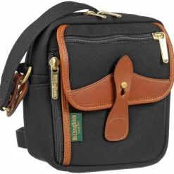 Billingham Pola Stowaway - Black Canvas/Tan
