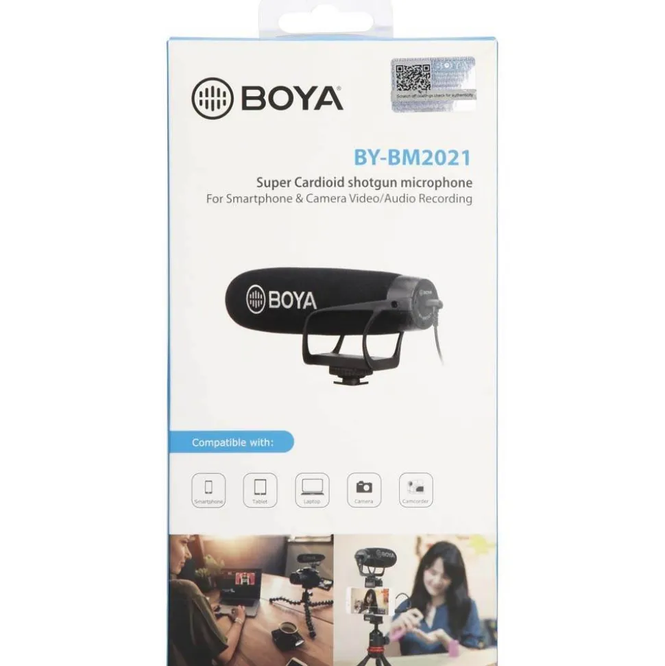 Boya BY-BM2021 Wired On-Camera Shotgun Microphone