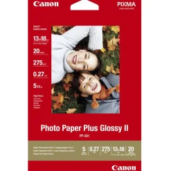 Canon PP-201 5x7 Plus Glossy II Photo Paper