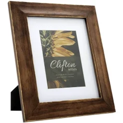 Clifton Series Brown Wood Frame 6x4