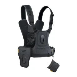 Cotton Carrier Camera Harness System G3 Charcoal Grey (2 Cameras)