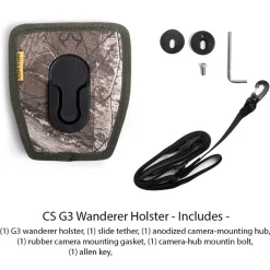 Cotton Carrier Wanderer Side Holster Camo