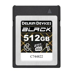 Delkin Black 512GB CFexpress Type B 4.0 VPG400 Card