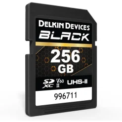 Delkin Black 256GB UHS-II Rugged SD Card