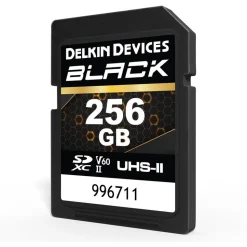 Delkin Black 256GB UHS-II Rugged SD Card