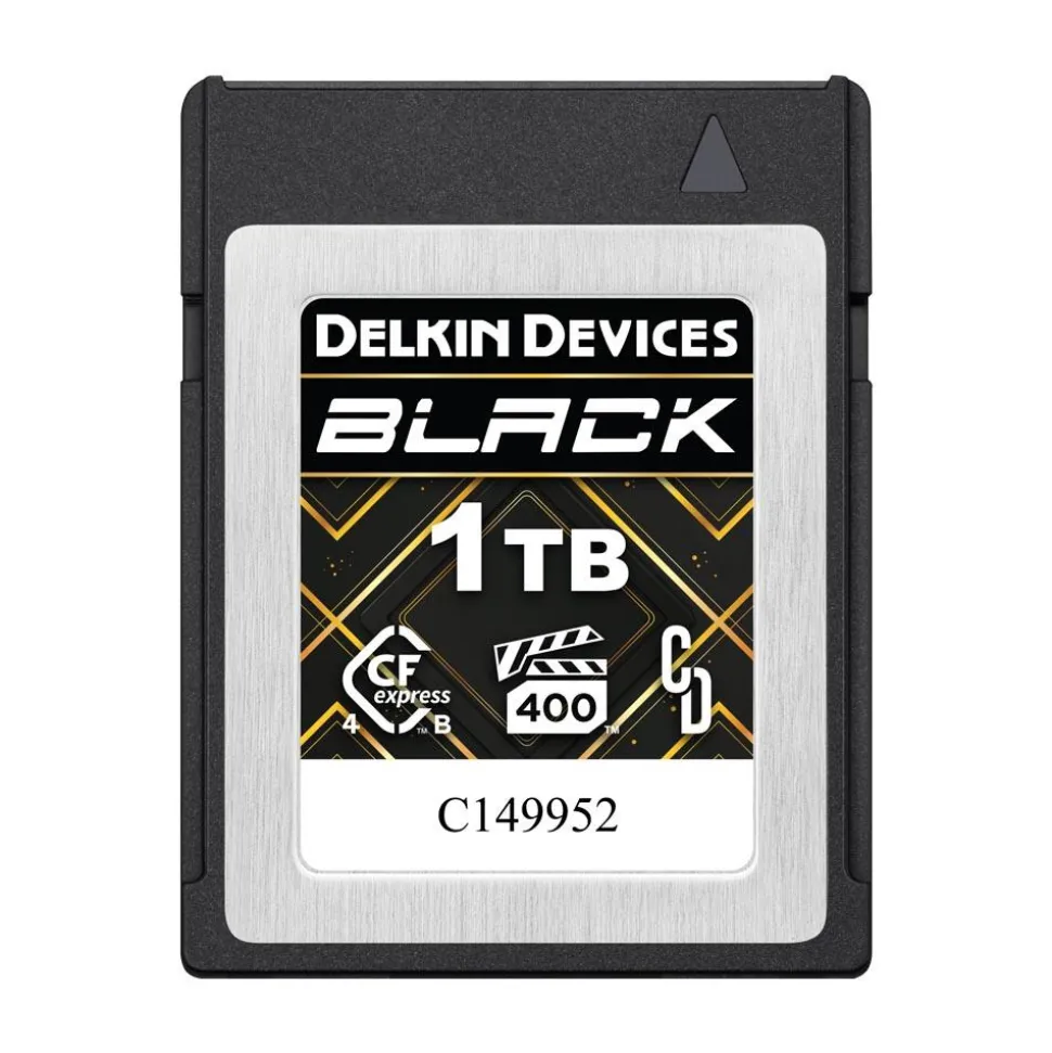 Delkin Black 1TB CFexpress Type B 4.0 VPG400 Card