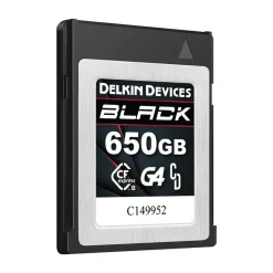 Delkin Devices 650GB 1800MB/s Black CFexpress Type B Memory Card