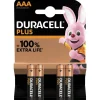Duracell AAA Plus (4 Pack)