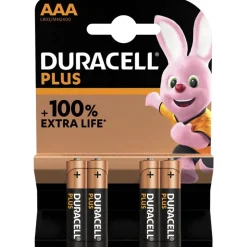 Duracell AAA Plus (4 Pack)