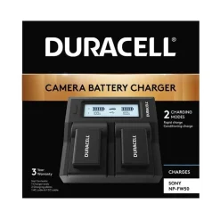 Duracell Dual Battery Charger Sony NP-FW50