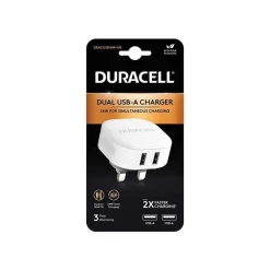 Duracell Dual Wall Charger 2 x USB Type A